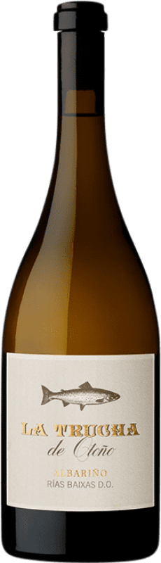 Kostenloser Versand | Weißwein Notas Frutales de Albariño La Trucha de Otoño D.O. Rías Baixas Galizien Spanien Albariño — Albarinho 75 cl