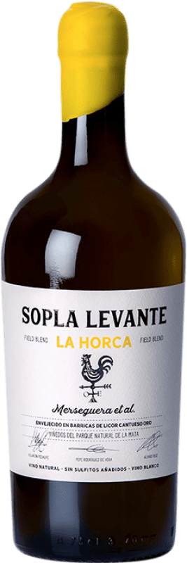 Envío gratis | Vino blanco Rodríguez de Vera Sopla Levante La Horca D.O. Valencia Comunidad Valenciana España Merseguera 75 cl