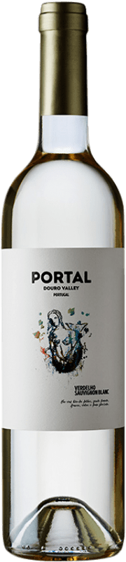 Бесплатная доставка | Белое вино Quinta do Portal Verdelho & Sauvignon Blanc I.G. Douro Дора Португалия Verdejo, Sauvignon White 75 cl