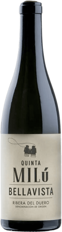 32,95 € | 红酒 Quinta Milú Bellavista D.O. Ribera del Duero 卡斯蒂利亚莱昂 西班牙 Tempranillo 75 cl