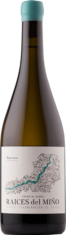 Envoi gratuit | Vin blanc Raíces del Miño D.O. Ribeiro Galice Espagne Treixadura 75 cl