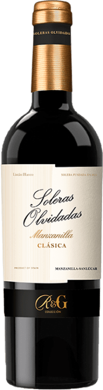 38,95 € Free Shipping | Fortified wine Rolland & Galarreta Soleras Olvidadas Manzanilla D.O. Manzanilla-Sanlúcar de Barrameda Medium Bottle 50 cl