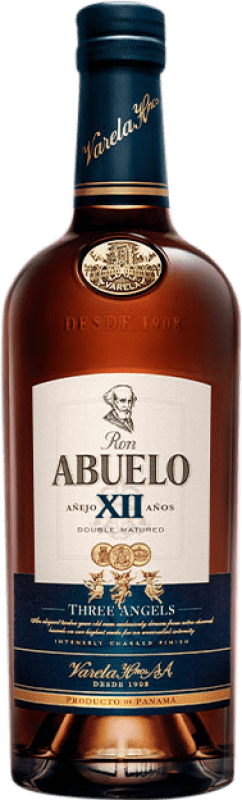 Бесплатная доставка | Ром Abuelo XII Three Angels Панама 12 Лет 70 cl