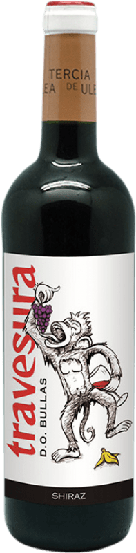 Envio grátis | Vinho tinto Tercia de Ulea Travesura D.O. Bullas Espanha Syrah 75 cl