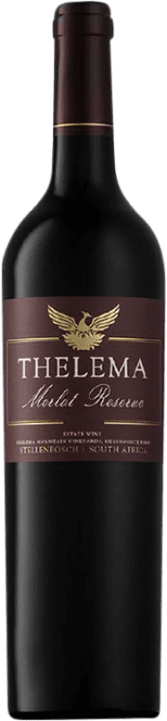 Free Shipping | Red Wine Thelema Mountain Reserve — Aged I.G. Stellenbosch Stellenbosch South Africa Merlot 75 cl