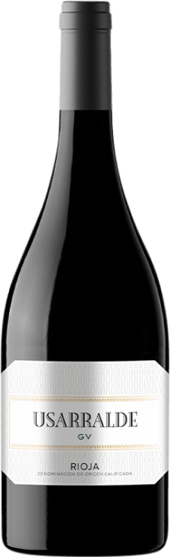 Free Shipping | Red wine Usarralde GV D.O.Ca. Rioja The Rioja Spain Grenache 75 cl