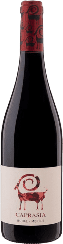 Envio grátis | Vinho tinto Vegalfaro Caprasia Carvalho D.O. Utiel-Requena Comunidade Valenciana Espanha Merlot, Bobal 75 cl