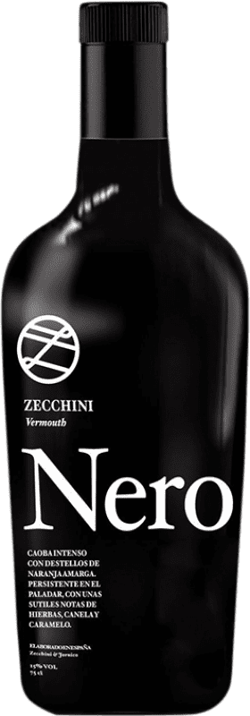 Бесплатная доставка | Вермут Zecchini y Jornico Nero Испания 75 cl