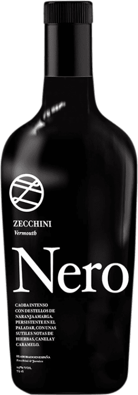 Kostenloser Versand | Wermut Zecchini y Jornico Tinto — Rot, Nero — Schwarz Spanien 75 cl
