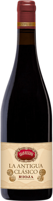 41,95 € | Vino tinto Vinos del Atlántico La Antigua Clásico Gran Reserva D.O.Ca. Rioja La Rioja España Tempranillo, Garnacha, Graciano 75 cl