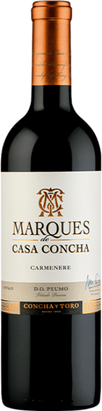 29,95 € | Red wine Concha y Toro Marqués de Casa Concha D.O. Area Peumo Chile Merlot, Cabernet Sauvignon, Carmenère 75 cl