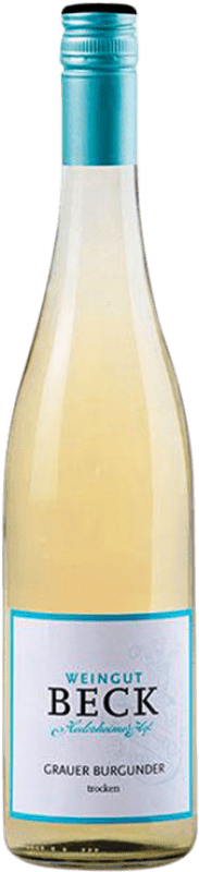 Kostenloser Versand | Weißwein Beck Hedesheimer-Hof Q.b.A. Rheinhessen Rheinhessen Deutschland Pinot Gris — Grauburgunder 75 cl
