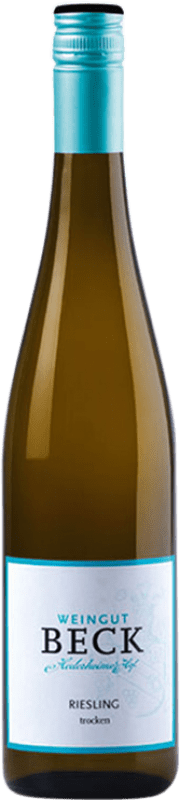 Kostenloser Versand | Weißwein Beck Hedesheimer-Hof Trocken V.D.P. Gutswein Rheinhessen Deutschland Riesling 75 cl