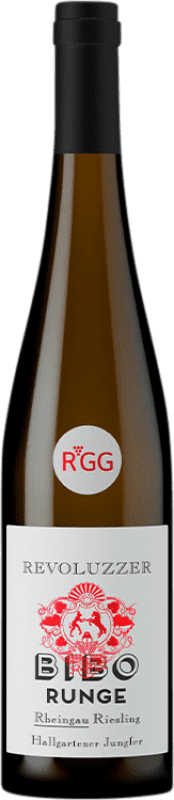 Envio grátis | Vinho branco Bibo Runge Revoluzzer Jungfer Q.b.A. Rheingau Rheingau Alemanha Riesling 75 cl