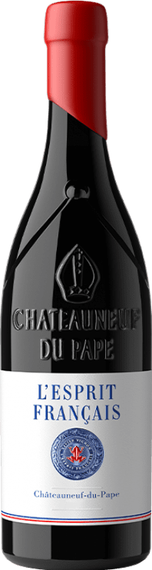 Free Shipping | Red wine Xavier Vignon L'Esprit Français Vendémiaire II Rhône France Syrah, Grenache, Monastrell 75 cl