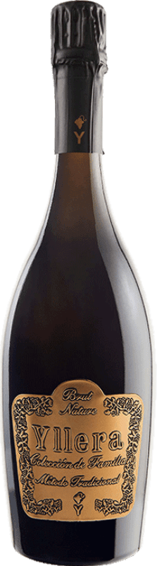 13,95 € Envío gratis | Espumoso Blanco Yllera Brut Nature Colección Familiar I.G.P. Vino de la Tierra de Castilla y León