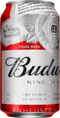 41,95 € | Boîte de 24 unités Bière Budweiser États Unis Canette 33 cl