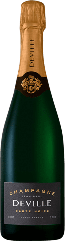 Бесплатная доставка | Белое игристое брют A.O.C. Champagne шампанское Франция Pinot Black, Chardonnay, Pinot Meunier 75 cl