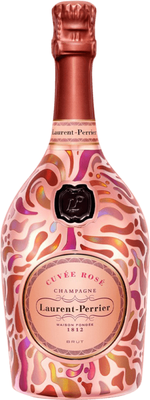 Envio grátis | Espumante rosé Laurent Perrier Brut A.O.C. Champagne Champagne França Pinot Preto 75 cl