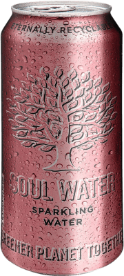 Wasser 24 Einheiten Box Menno Koopmans Soul Water Sparkling Medium Flasche 50 cl