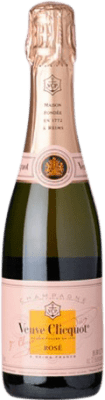 Free Shipping | Rosé Sparkling Wine Veuve Clicquot Rosé Brut A.O.C. Champagne Champagne France Pinot Black, Chardonnay, Pinot Meunier Half Bottle 37 cl