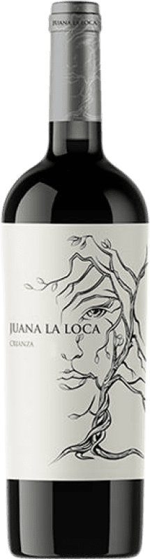 Envio grátis | Vinho tinto 6 Placeres Juana la Loca Crianza D.O. Jumilla Levante Espanha 75 cl