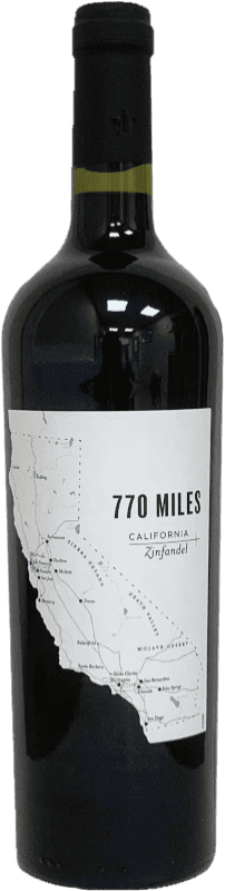 10,95 € Envío gratis | Vino Tinto 770 Milles Seco Joven I.G. California
