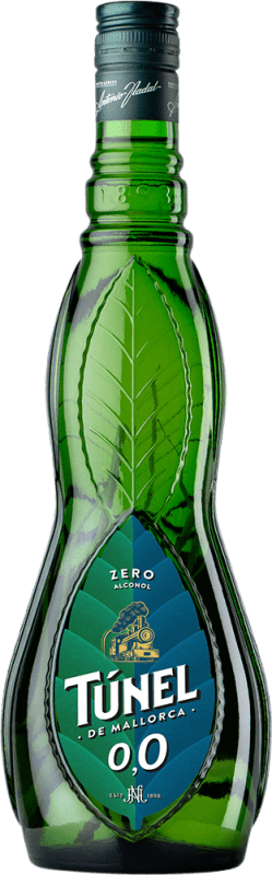 Envío gratis | Licor de Hierbas Antonio Nadal Túnel Zero España 70 cl 0.0 Cero Cero Sin Alcohol