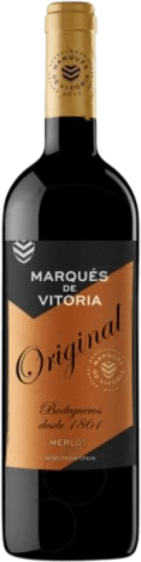 18,95 € Бесплатная доставка | Красное вино Marqués de Vitoria Original Молодой D.O.Ca. Rioja