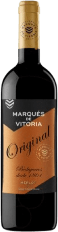 17,95 € Бесплатная доставка | Красное вино Marqués de Vitoria Оригинальный молодое D.O.Ca. Rioja