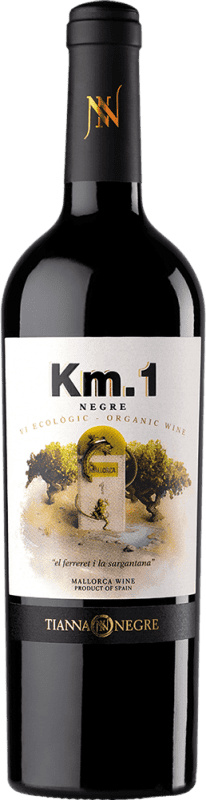 12,95 € | Красное вино Tianna Negre Km 1 молодое I.G.P. Vi de la Terra de Mallorca Балеарские острова Испания 75 cl