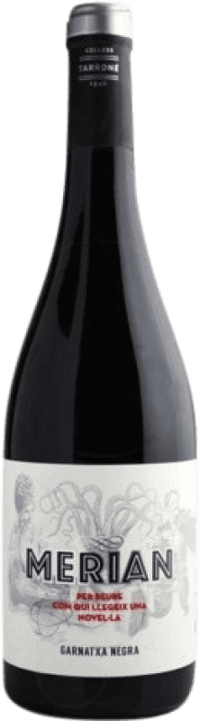 10,95 € Envoi gratuit | Vin rouge Cellers Tarroné Merian Negre Jeune D.O. Terra Alta