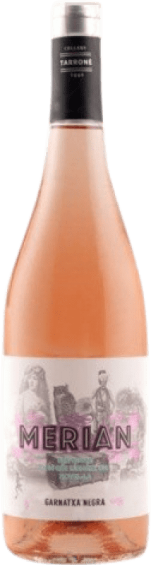 10,95 € 免费送货 | 玫瑰酒 Cellers Tarroné Merian Rose 年轻的 D.O. Terra Alta