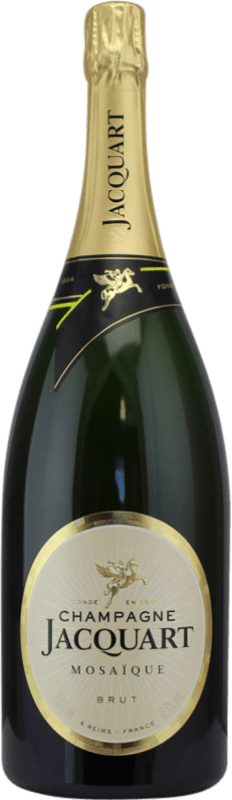 免费送货 | 白酒 Jacquart Mosaique 香槟 大储备 A.O.C. Champagne 香槟酒 法国 Pinot Black, Chardonnay, Pinot Meunier 瓶子 Nabucodonosor 15 L