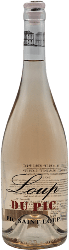 26,95 € Envio grátis | Vinho rosé Château Puech-Haut Pic Saint Loup Rose Jovem