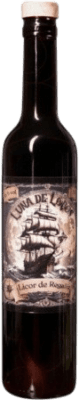 Free Shipping | Liqueurs AguaGuanches Luna de Lobos Regaliz Spain Medium Bottle 50 cl