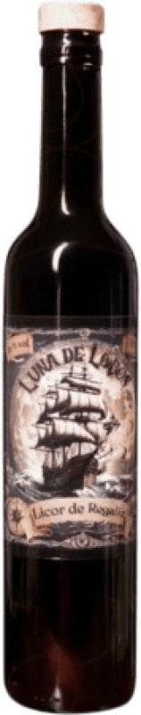 32,95 € 免费送货 | 利口酒 AguaGuanches Luna de Lobos 中瓶装 50 cl Regaliz — 甘草