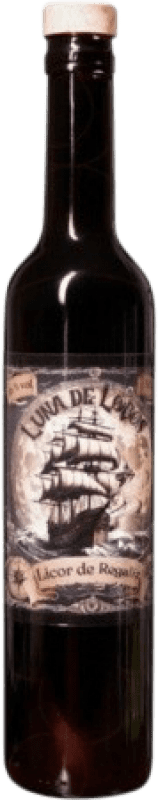 Envío gratis | Licores AguaGuanches Luna de Lobos Regaliz España Botella Medium 50 cl