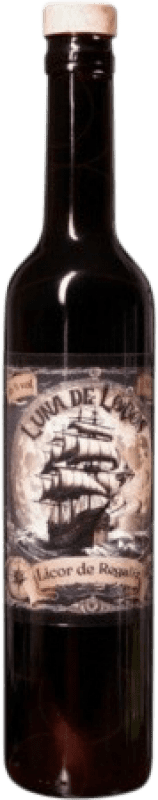 Free Shipping | Spirits AguaGuanches Luna de Lobos Regaliz Spain Medium Bottle 50 cl