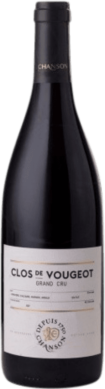 Free Shipping | Red wine Chanson Clos de Vougeot Grand Cru A.O.C. Bourgogne Burgundy France 75 cl