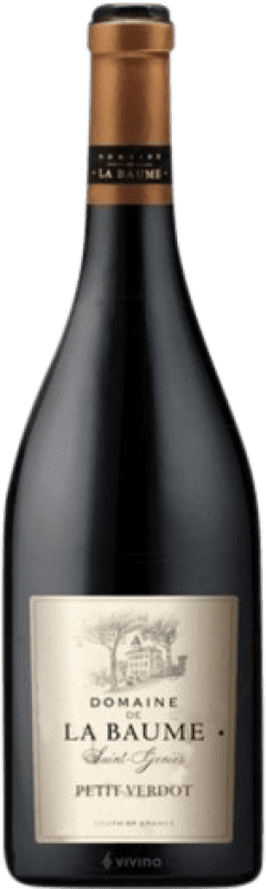 Free Shipping | Red wine Domaine de La Baume Saint Genies Tinto Aged I.G.P. Vin de Pays d'Oc Languedoc-Roussillon France Petit Verdot 75 cl