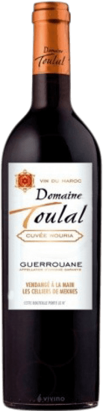 Free Shipping | Red wine Domaine Toulal Guerrouane Negre Young Morocco 75 cl