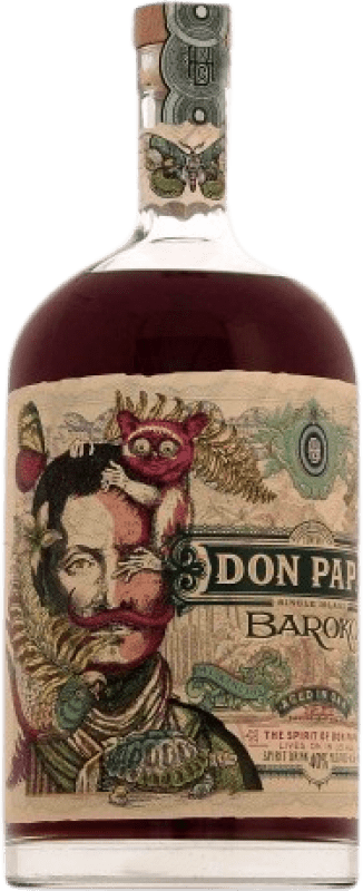 Kostenloser Versand | Rum Don Papa Rum Philippinen Spezialflasche 4,5 L