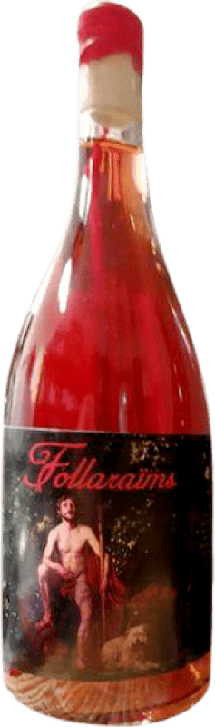 Envío gratis | Vino Rosado Follaraïms Joven Cataluña España 75 cl