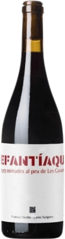 Free Shipping | Red wine Francesc Nicolas Carles Xuriguera Efantíaques Young Catalonia Spain Syrah 75 cl