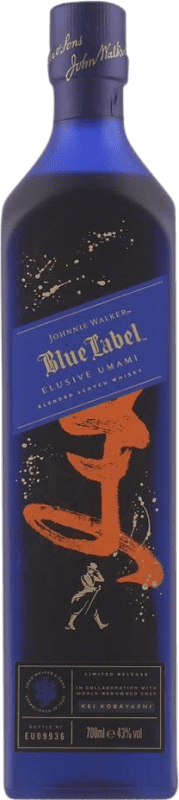 Envoi gratuit | Blended Whisky Johnnie Walker Blue Elusive Umami Royaume-Uni 70 cl