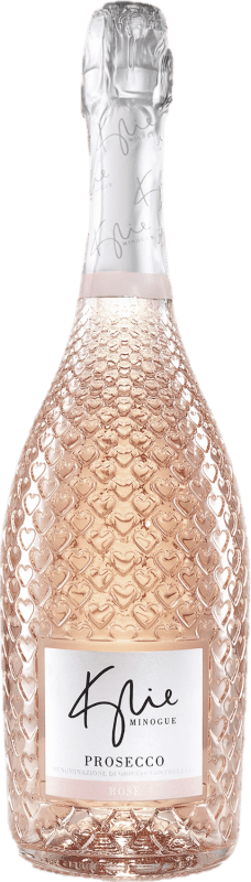 Envio grátis | Vinho Rosé Kylie Minogue Seco Rosé D.O.C. Prosecco Emília-Romanha Itália 75 cl