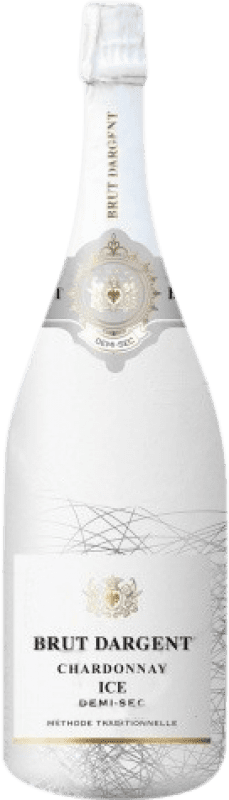 29,95 € Free Shipping | White Wine Maison du Vigneron Brut Dargent Ice Semiseco — Semi Dry Magnum Bottle 1,5 L