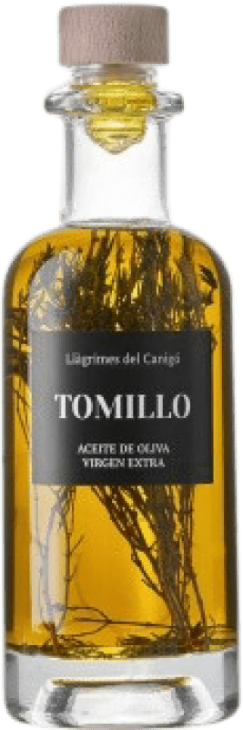 Envio grátis | Azeite de Oliva Llàgrimes del Canigó AOVE Virgem Extra Espanha Garrafinha 25 cl Tomillo — Tomilho