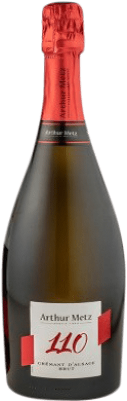 Envio grátis | Vinho branco Maison Arthur Metz 110 Brut Reserva A.O.C. Crémant d'Alsace Alsácia França 75 cl